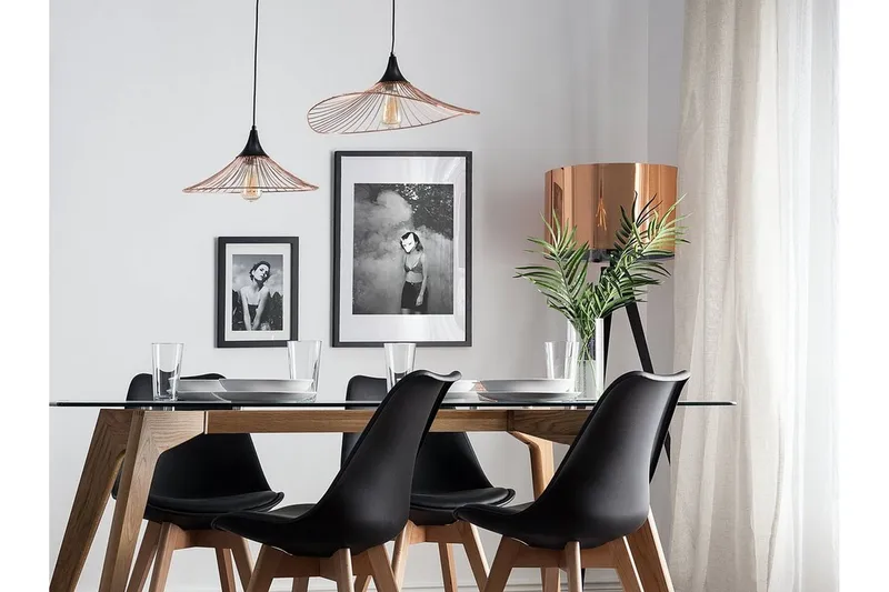 Mazaro Taklampe 50 cm, Svart