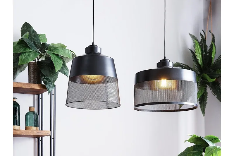 Muga Taklampe 33 cm, Svart