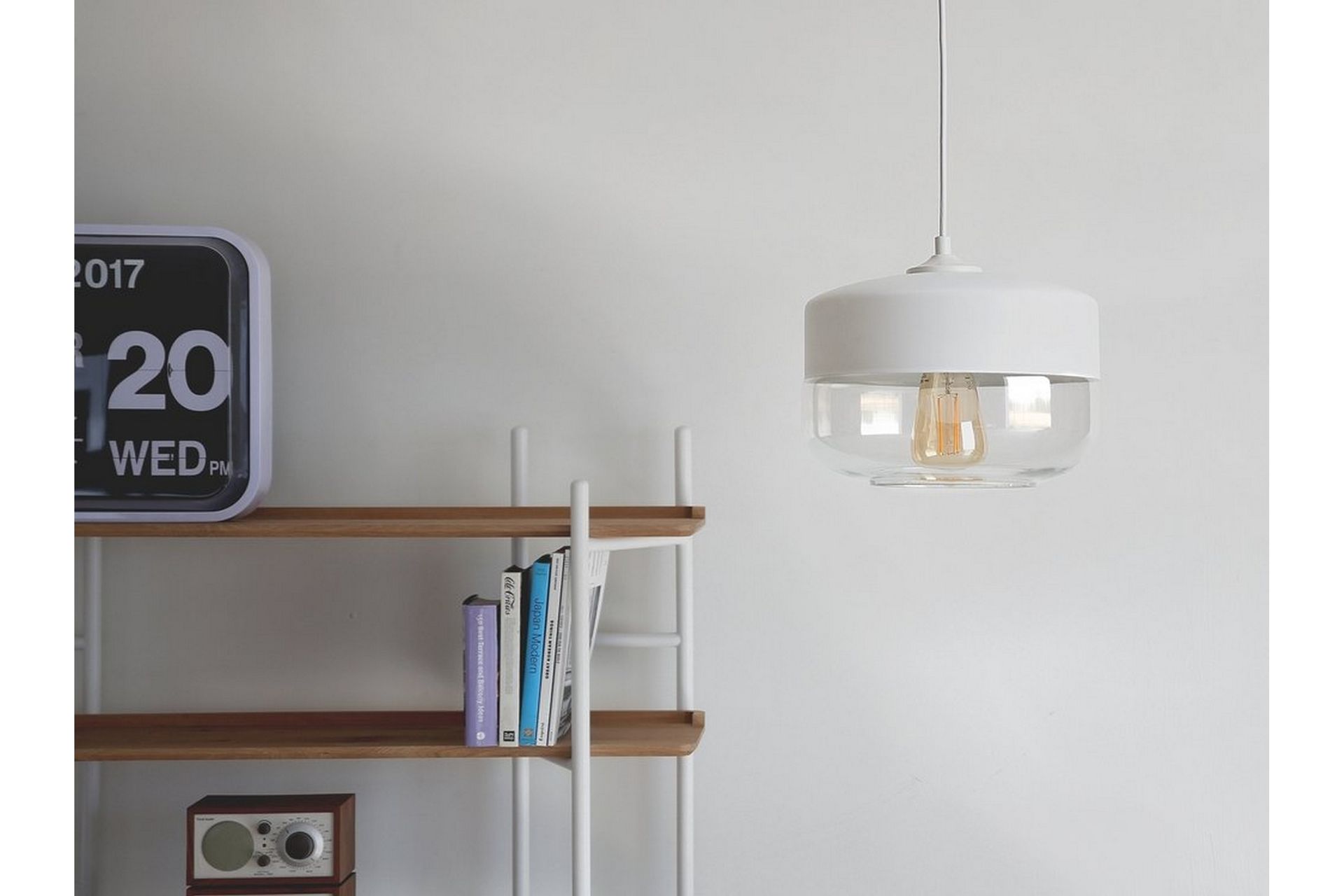 Murray Taklampe 25 cm - Hvit - Belysning - Innendørsbelysning & Lamper - Taklampe - Pendellamper & Hengelamper