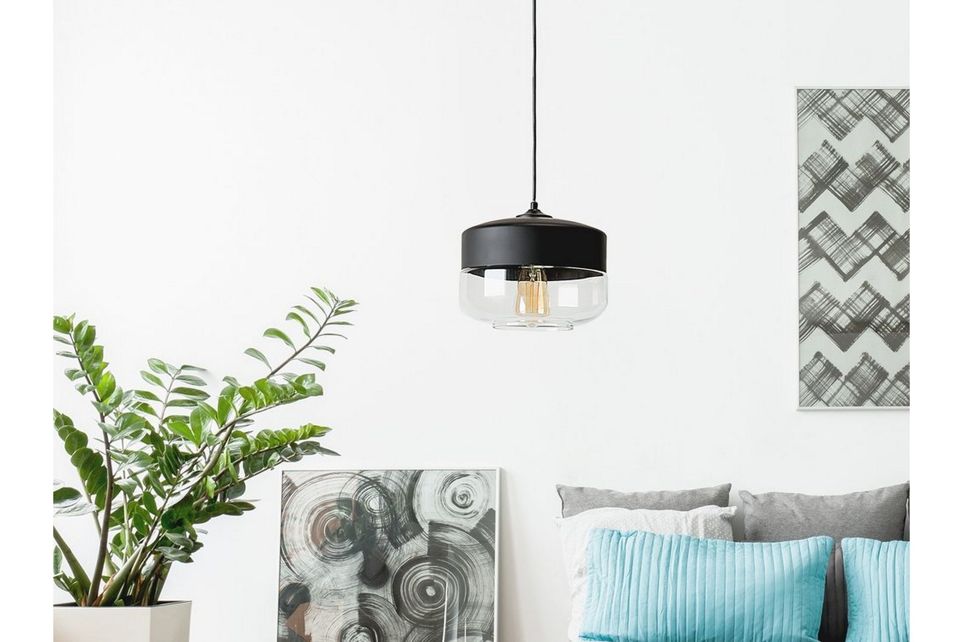 Murray Taklampe 25 cm - Svart - Belysning - Innend�ørsbelysning & Lamper - Taklampe - Pendellamper & Hengelamper