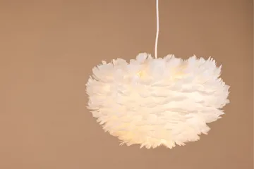 Nicola Pendellampe 25 cm - Hvit - Belysning - Innendørsbelysning & Lamper - Taklampe - Pendellamper & Hengelamper