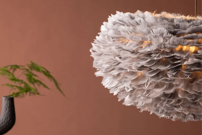 Nicola Pendellampe 36 cm - Grå - Belysning - Innendørsbelysning & Lamper - Taklampe - Pendellamper & Hengelamper