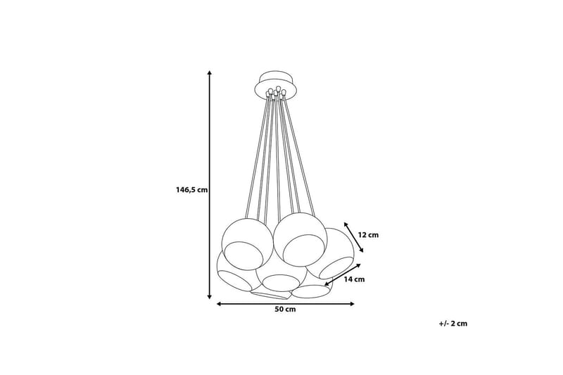Olza Taklampe 14 cm - Hvit - Belysning - Innendørsbelysning & Lamper - Taklampe - Pendellamper & Hengelamper