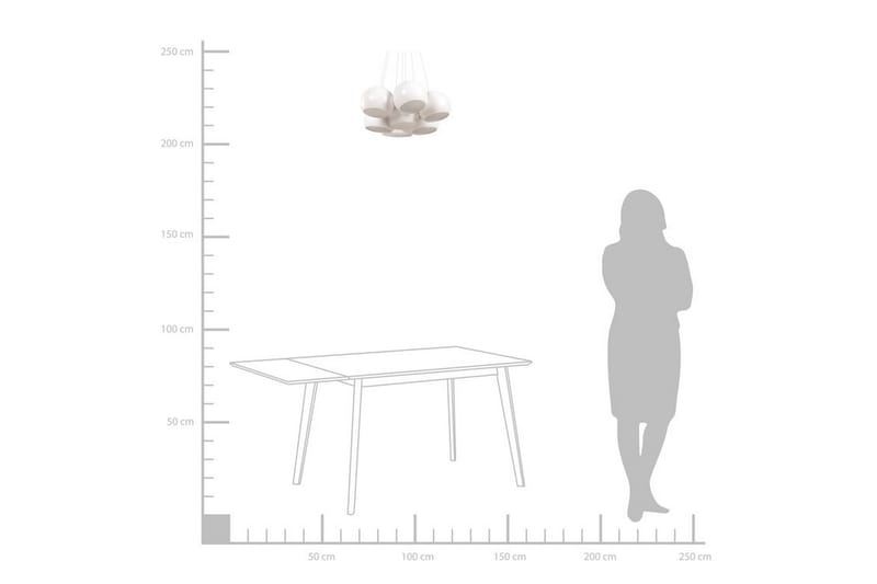 Olza Taklampe 14 cm - Hvit - Belysning - Innendørsbelysning & Lamper - Taklampe - Pendellamper & Hengelamper