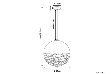 Padma Taklampe 35 cm - Kobber - Belysning - Innendørsbelysning & Lamper - Taklampe - Pendellamper & Hengelamper