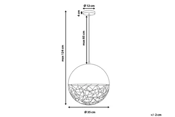 Padma Taklampe 35 cm - Svart - Belysning - Innendørsbelysning & Lamper - Taklampe - Pendellamper & Hengelamper