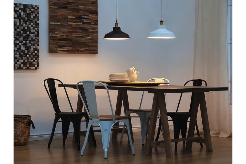 Pechora Taklampe 35 cm - Hvit - Belysning - Innendørsbelysning & Lamper - Taklampe - Pendellamper & Hengelamper