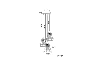 Pecwan Taklampe 15 cm - Svart - Belysning - Innendørsbelysning & Lamper - Taklampe - Pendellamper & Hengelamper