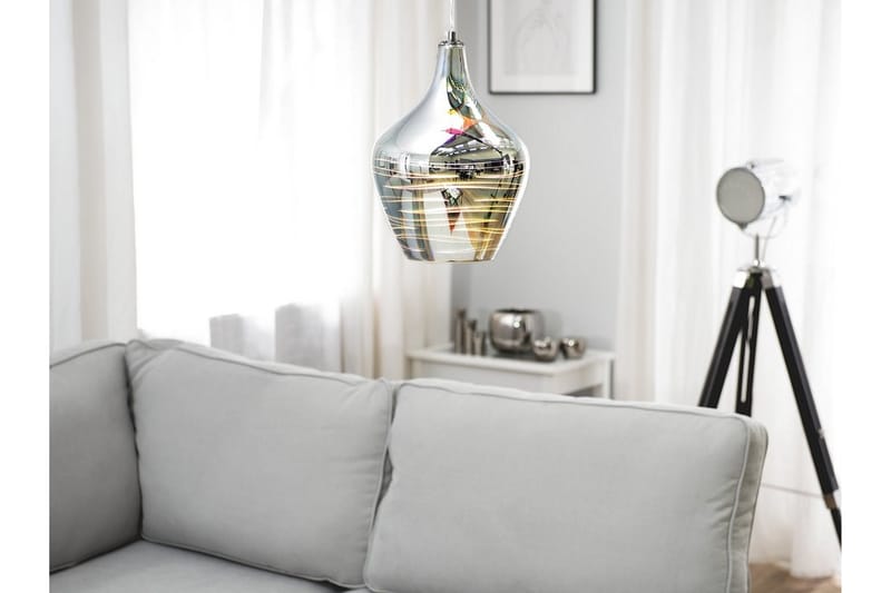 Sangone Taklampe 23 cm - Sølv - Belysning - Innendørsbelysning & Lamper - Taklampe - Pendellamper & Hengelamper