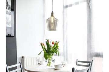 Santon Taklampe 20 cm - Transparent - Belysning - Innendørsbelysning & Lamper - Taklampe - Pendellamper & Hengelamper