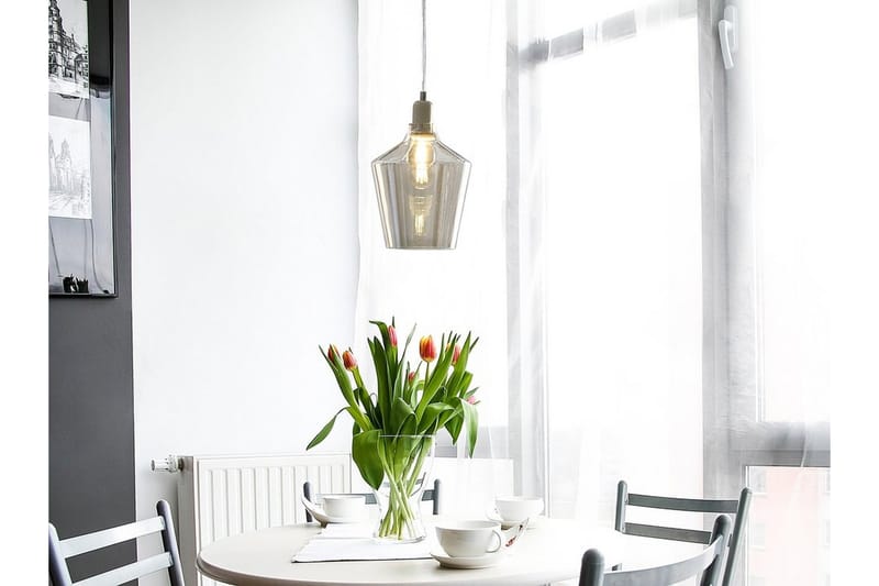 Santon Taklampe 20 cm - Transparent - Belysning - Innendørsbelysning & Lamper - Taklampe - Pendellamper & Hengelamper