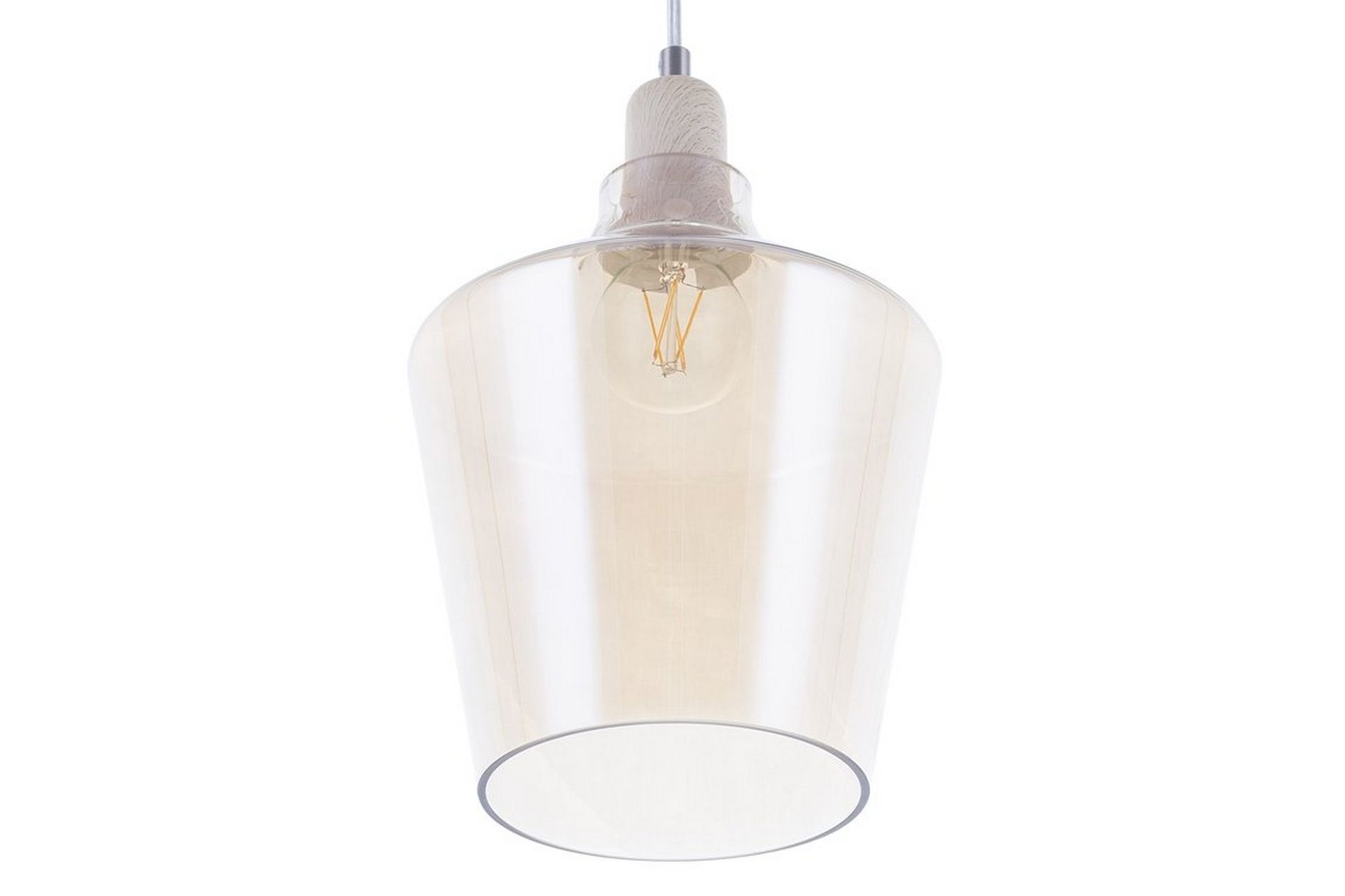 Santon Taklampe 20 cm - Transparent - Belysning - Innendørsbelysning & Lamper - Taklampe - Pendellamper & Hengelamper