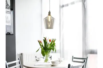 Santon Taklampe 20 cm - Transparent - Belysning - Innendørsbelysning & Lamper - Taklampe - Pendellamper & Hengelamper