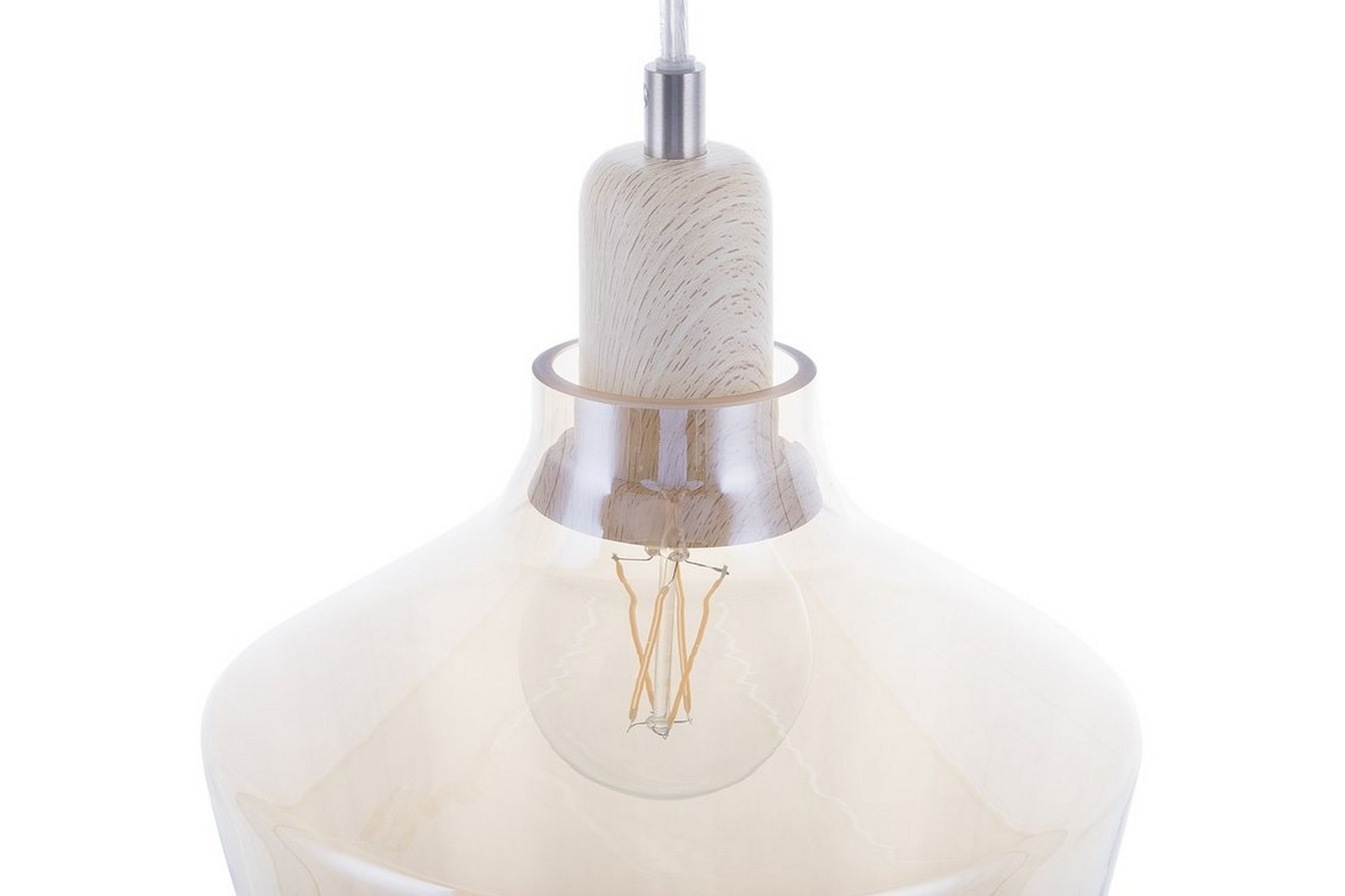 Santon Taklampe 20 cm - Transparent - Belysning - Innendørsbelysning & Lamper - Taklampe - Pendellamper & Hengelamper