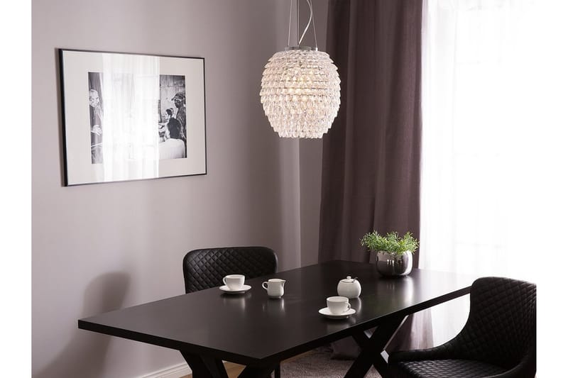 Sauer Taklampe 32 cm - Sølv - Belysning - Innendørsbelysning & Lamper - Taklampe - Pendellamper & Hengelamper