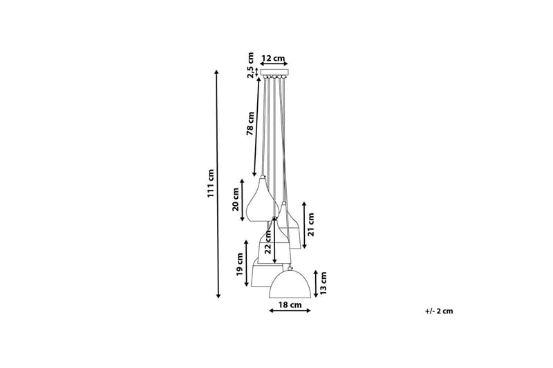 Savio Taklampe 18 cm - Svart - Belysning - Innendørsbelysning & Lamper - Taklampe - Pendellamper & Hengelamper