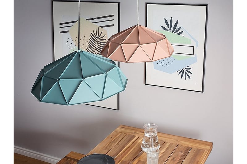 Senia Taklampe 45 cm - Rosa - Belysning - Innendørsbelysning & Lamper - Taklampe - Pendellamper & Hengelamper