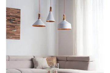 Sepik Taklampe 34 cm - Hvit - Belysning - Innendørsbelysning & Lamper - Taklampe - Pendellamper & Hengelamper
