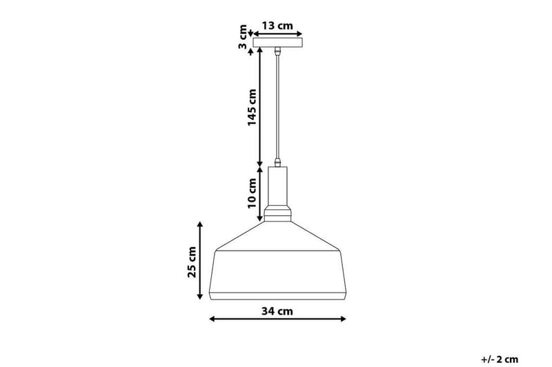 Sepik Taklampe 34 cm - Hvit - Taklampe kjøkken - Vinduslampe hengende - Vinduslampe - Pendellamper & Hengelamper - Soveromslampe - Stuelampe