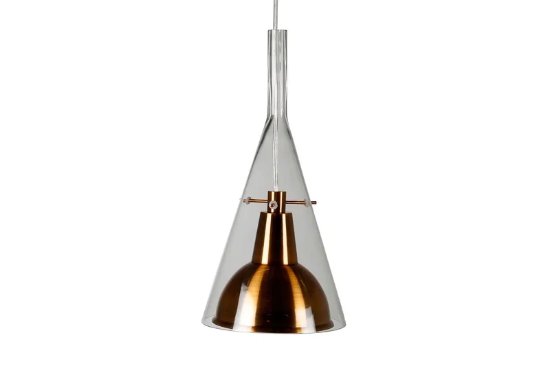 Sirius Taklampe, Glas/Guld