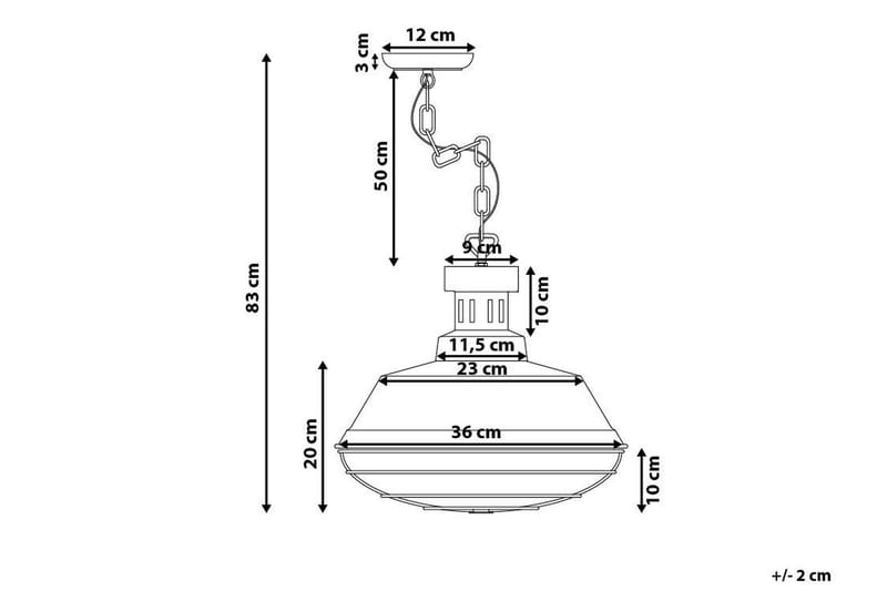 Sormonne Taklampe 36 cm - Blå - Taklampe kjøkken - Vinduslampe hengende - Vinduslampe - Pendellamper & Hengelamper - Soveromslampe - Stuelampe