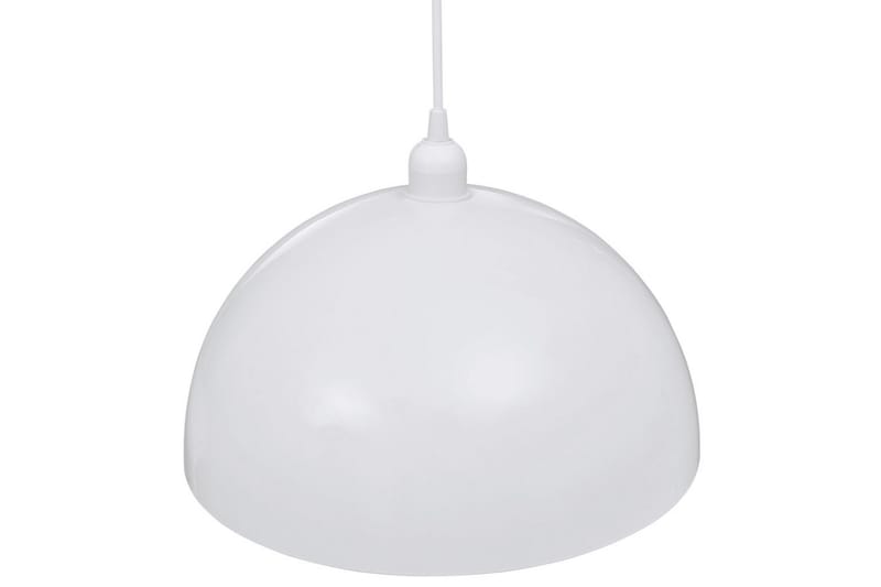 Taklampe 2 stk høydejusterbar halvkuleformet hvit - Hvit/Gull - Belysning - Innendørsbelysning & Lamper - Taklampe - Pendellamper & Hengelamper