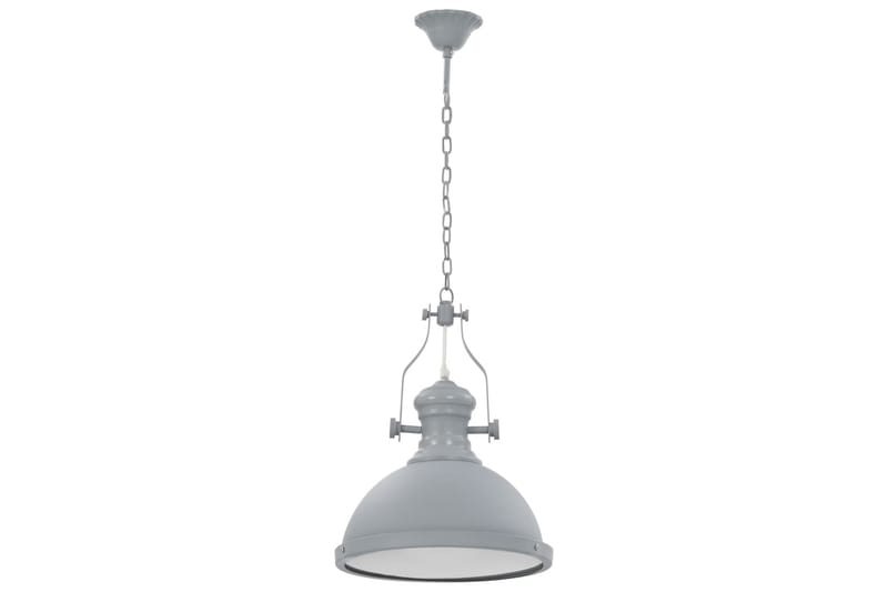 Taklampe grå rund E27 - Grå - Belysning - Innendørsbelysning & Lamper - Taklampe - Pendellamper & Hengelamper