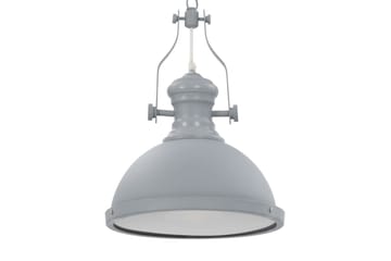 Taklampe grå rund E27 - Grå - Belysning - Innendørsbelysning & Lamper - Taklampe - Pendellamper & Hengelamper