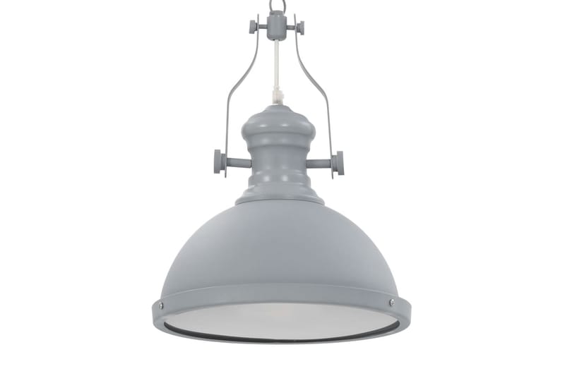 Taklampe grå rund E27 - Grå - Belysning - Innendørsbelysning & Lamper - Taklampe - Pendellamper & Hengelamper