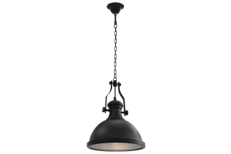 Taklampe svart rund E27 - Svart - Belysning - Innendørsbelysning & Lamper - Taklampe - Pendellamper & Hengelamper