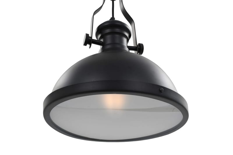 Taklampe svart rund E27 - Svart - Belysning - Innendørsbelysning & Lamper - Taklampe - Pendellamper & Hengelamper
