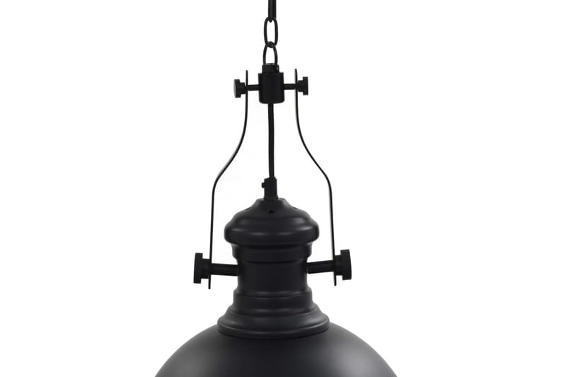 Taklampe svart rund E27 - Svart - Belysning - Innendørsbelysning & Lamper - Taklampe - Pendellamper & Hengelamper