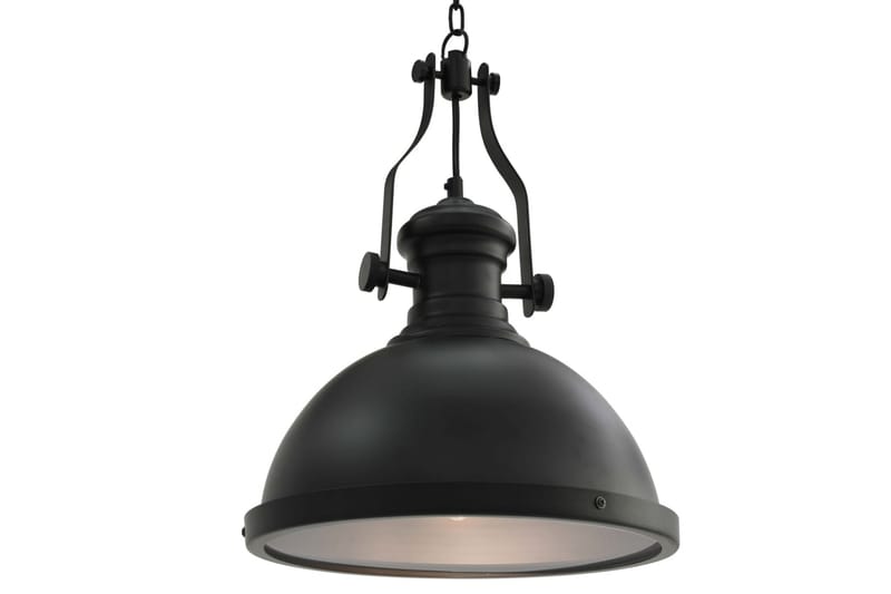 Taklampe svart rund E27 - Svart - Belysning - Innendørsbelysning & Lamper - Taklampe - Pendellamper & Hengelamper