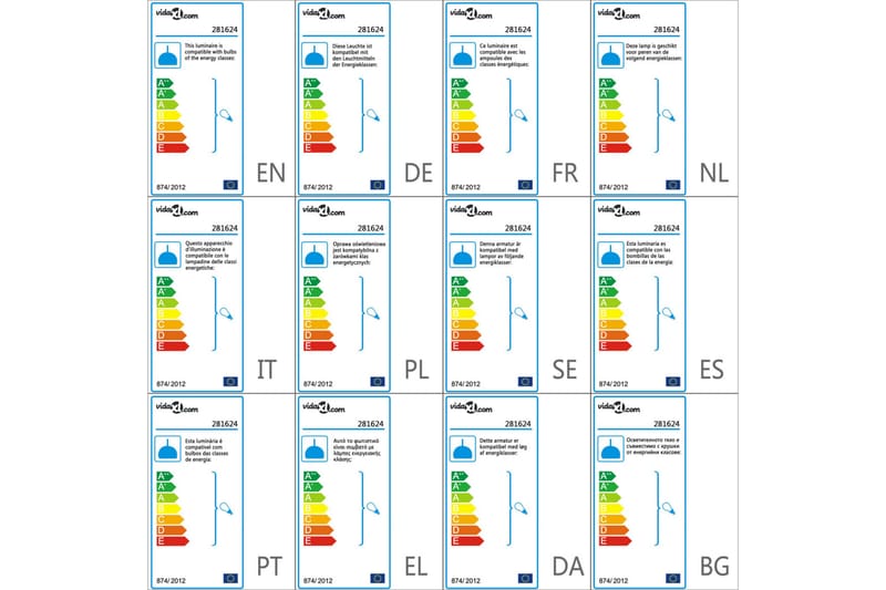 Taklampe svart rund E27 - Svart - Belysning - Innendørsbelysning & Lamper - Taklampe - Pendellamper & Hengelamper