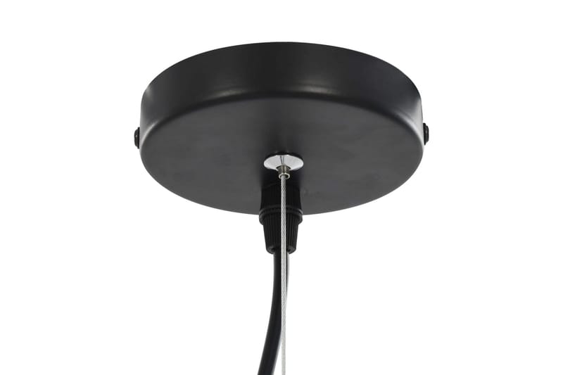 Taklamper 2 stk svart og gull halvkuleformet 40 cm E27 - Svart - Belysning - Innendørsbelysning & Lamper - Taklampe - Pendellamper & Hengelamper