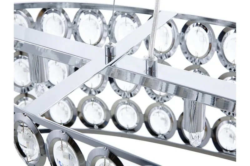 Tenna L Taklampe 81 cm - Sølv - Belysning - Innendørsbelysning & Lamper - Taklampe - Pendellamper & Hengelamper