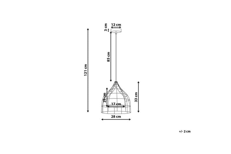 Tresa Taklampe 28 cm - Svart - Belysning - Innendørsbelysning & Lamper - Taklampe - Pendellamper & Hengelamper