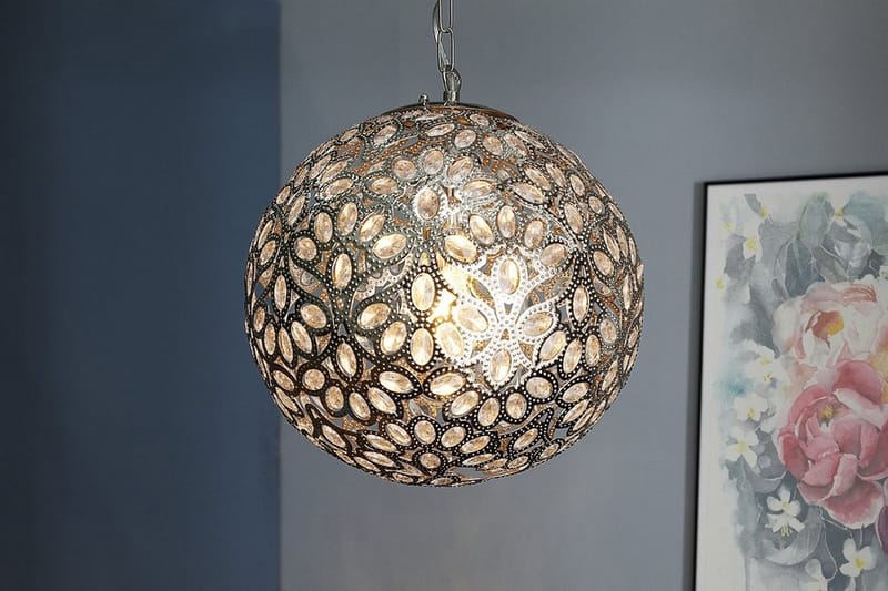 Volta Taklampe 35 cm - Sølv - Belysning - Innendørsbelysning & Lamper - Taklampe - Pendellamper & Hengelamper