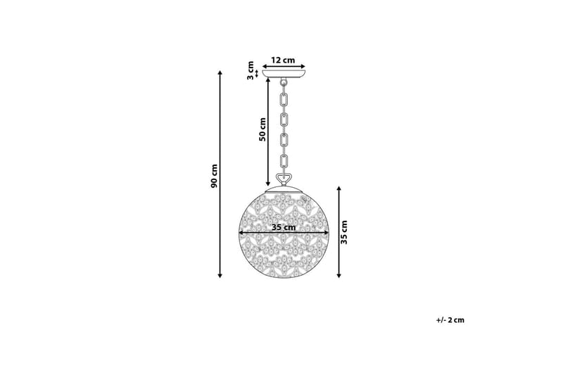 Volta Taklampe 35 cm - Sølv - Belysning - Innendørsbelysning & Lamper - Taklampe - Pendellamper & Hengelamper