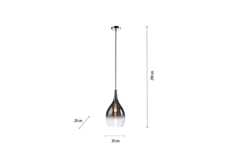 Pilua Paul Neuhaus Taklampe - Belysning - Innendørsbelysning & Lamper - Taklampe - Pendellamper & Hengelamper