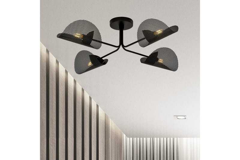 Gomez 4 plafond Svart - Scandinavian Choice - Plafondlampe - Stuelampe - Soveromslampe