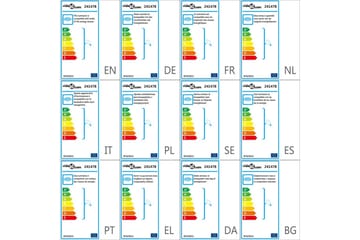 Grønn og hvit taklampe med armer av akryl E14 x 5 prer - Hvit/Grønn - Belysning - Innendørsbelysning & Lamper - Taklampe - Plafondlampe