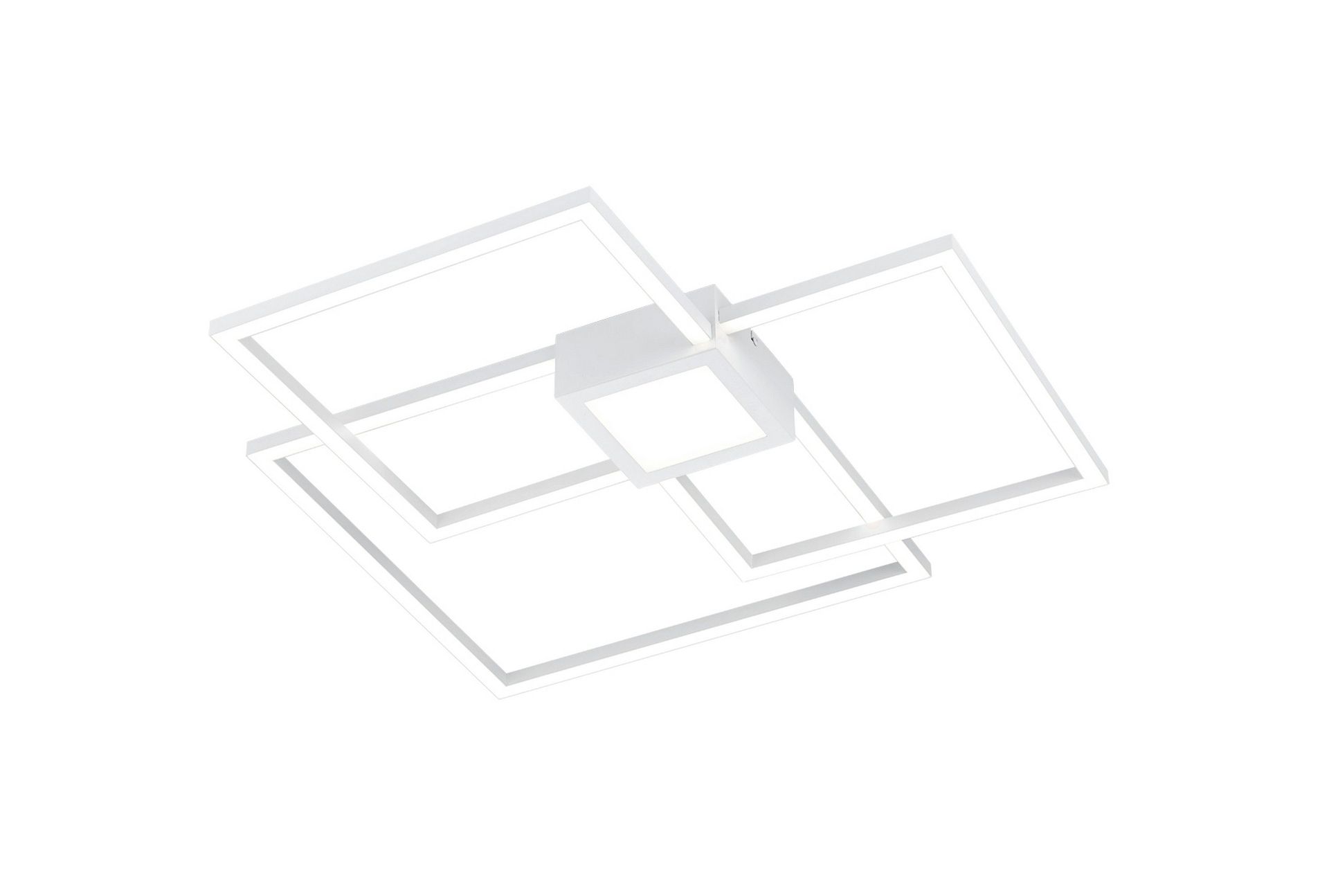 Hydra LED-Taklampe 4-deler Matthvit -