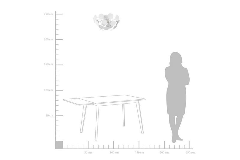 Maritsara Plafond - Hvit - Belysning - Innendørsbelysning & Lamper - Taklampe - Plafondlampe