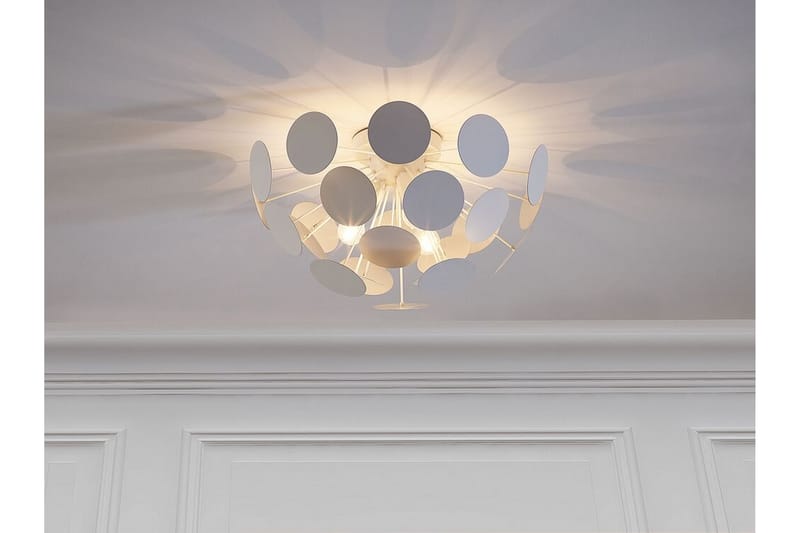 Maritsara Plafond - Hvit - Plafondlampe - Stuelampe - Soveromslampe