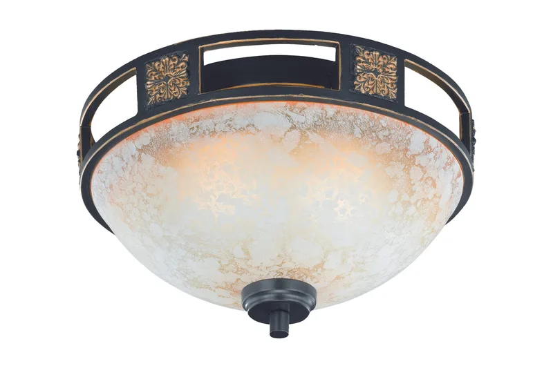 Quinta Plafond 2xE27 33 cm, TRIO