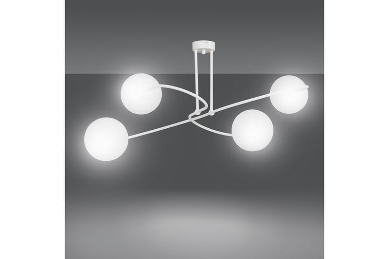 Selbi 4 plafond Hvit - Scandinavian Choice - Plafondlampe - Stuelampe - Soveromslampe