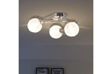 Taklampe for 3 G9-prer 120 W - Hvit - Belysning - Innendørsbelysning & Lamper - Taklampe - Plafondlampe