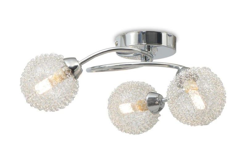 Taklampe for 3 G9-prer 120 W - Hvit - Belysning - Innendørsbelysning & Lamper - Taklampe - Plafondlampe