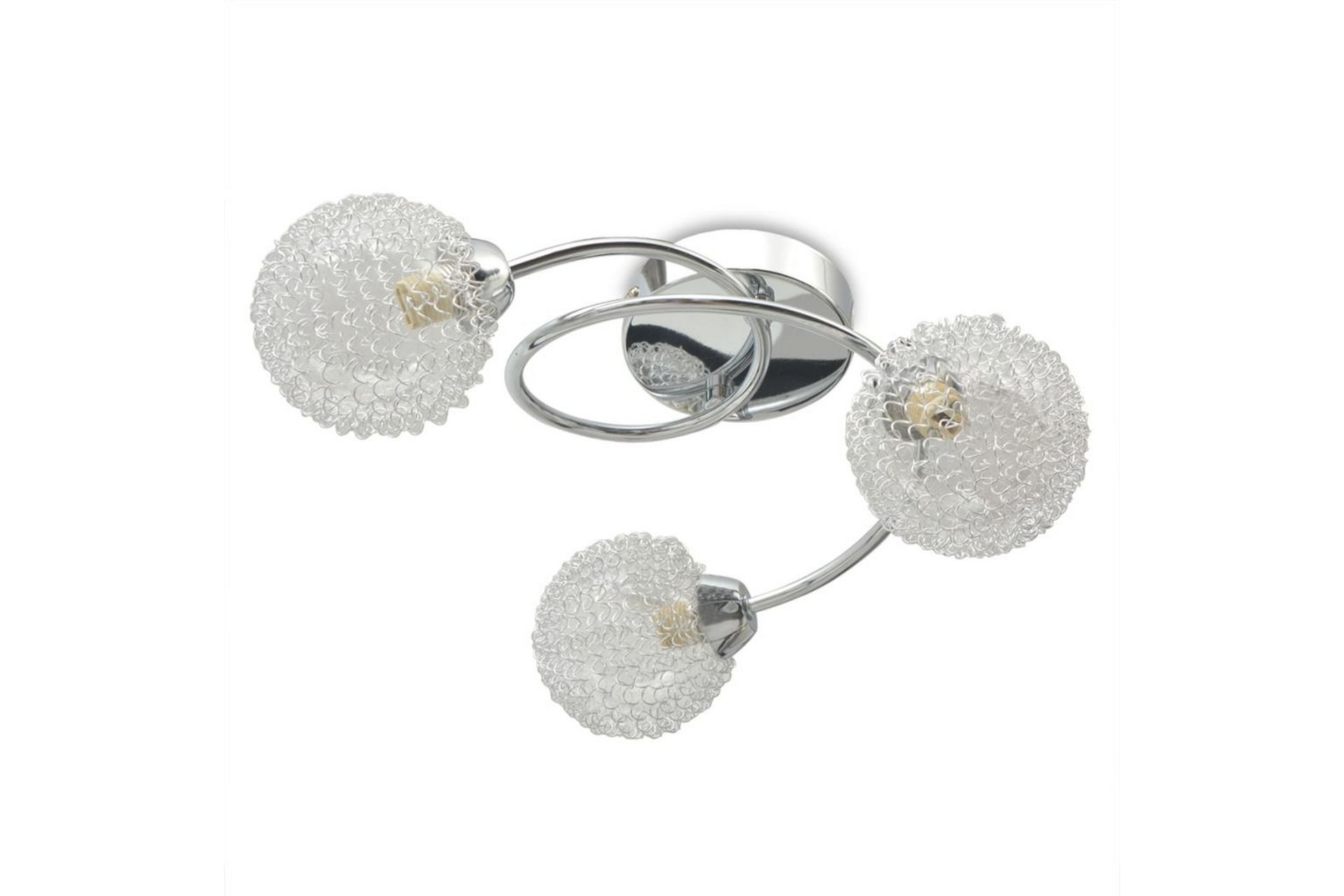 Taklampe for 3 G9-prer 120 W - Hvit - Belysning - Innendørsbelysning & Lamper - Taklampe - Plafondlampe